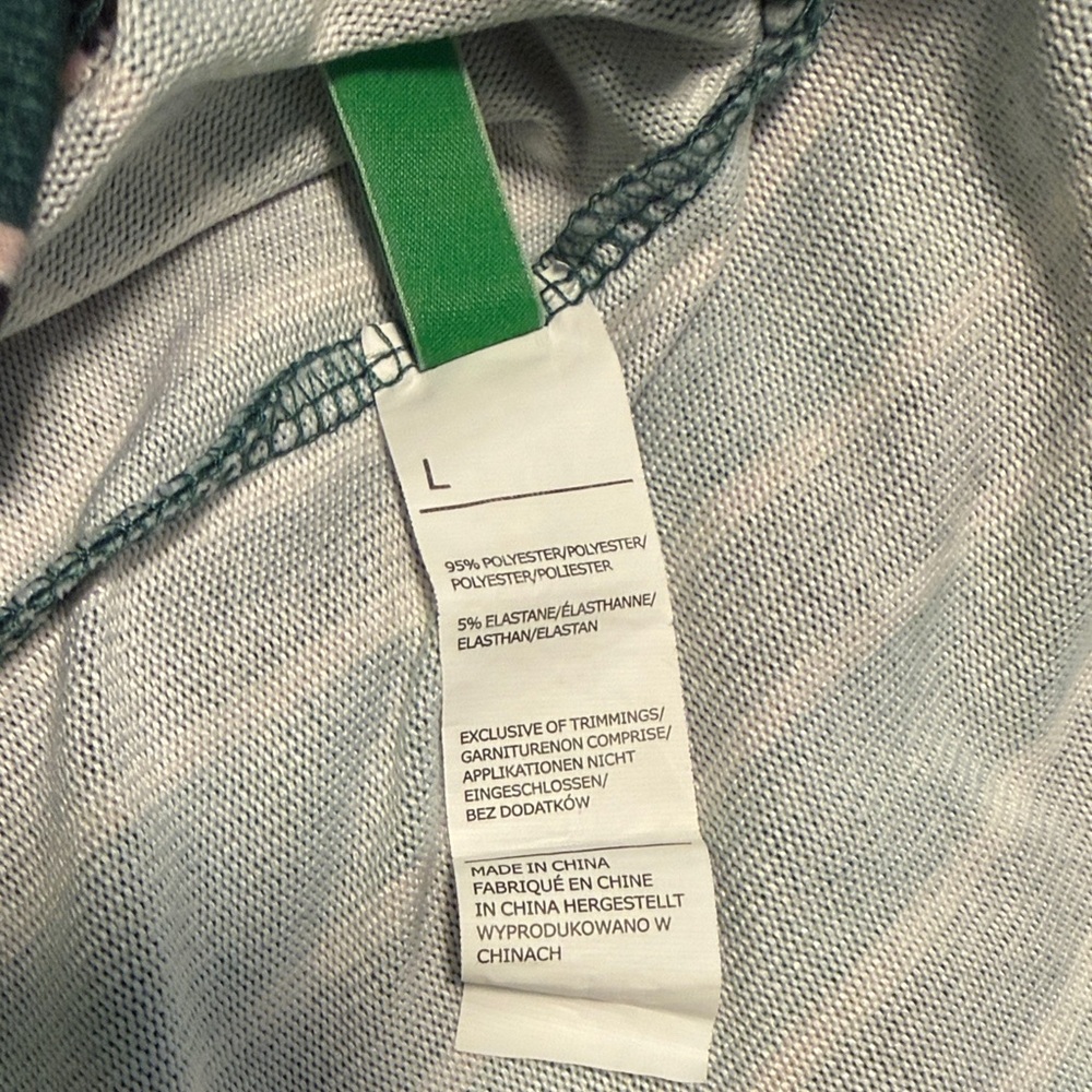 United Colors Of Benetton Green Striped Pajama Set - Picture 8 of 8